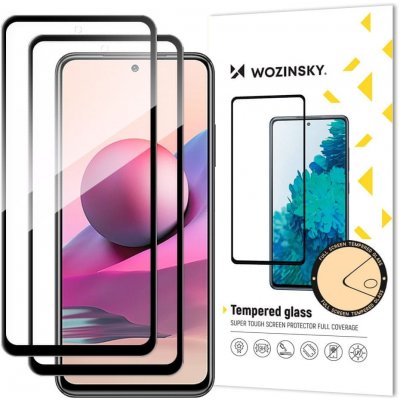 Wozinsky sada 2ks Wozinsky 5D Full Glue case friendly tvrzené sklo pro Xiaomi Redmi Note 10 / Redmi Note 10S / Redmi Note 11 Global / Redmi Note 11S Global , černá, 9145576216699 – Zbozi.Blesk.cz