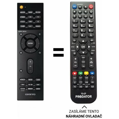 Dálkový ovladač Predátor Onkyo RC-934R – Zboží Živě