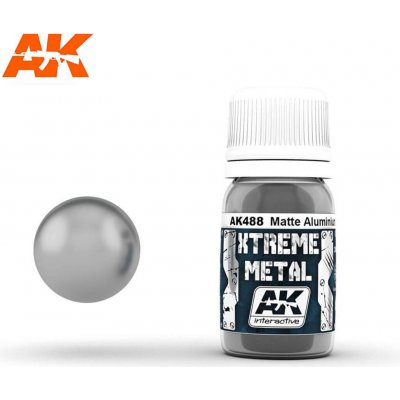 AK Interactive Xterme Metal Matte Aluminium 30ml. – Hledejceny.cz