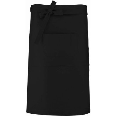 Kariban Zástěra Caviste K887 barmanská 1TE-K887-Black-uni Černá – Hledejceny.cz