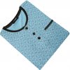 Pánské pyžamo C-lemon AL3359.T pánská noční košile azurově modrá