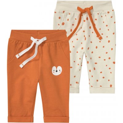 Lupilu Chlapecké kalhoty Jogger BIO 2 kusy oranžová – Zboží Mobilmania