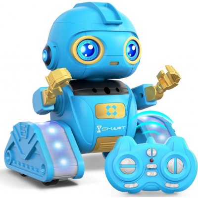 Ophy Robot interaktivní robotická hračka s projekcí, hudbou a gestickým ovládáním modrá – Hledejceny.cz