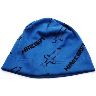 RDX Čepice chlapecká 0395 MINECRAFT šedomodrá – Hledejceny.cz