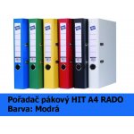 HIT Pořadač pákový A4 PP Plus, modrý RADO, 5 cm 356.01 – Zboží Živě
