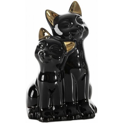 EUROFIRANY DEKORAČNÍ FIGURKA CAT 14X12X22 CM ČERNÁ – Hledejceny.cz