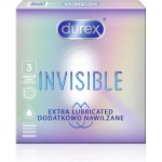 Durex Invisible Extra Lubricated 3 ks – Zboží Dáma