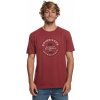 Pánské Tričko Quiksilver Circle Trim RRR0/Tibetan Red