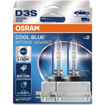 OSRAM Xenonová výbojka XENARC COOL BLUE INTENSE NEXTGEN D3S +150% 35W 66340CBN-2HB | Zboží Auto