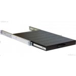 Triton Výsuvná polička 1U/650mm/ plnovýsuvná, nosnost 45kg, černá, RAB-UP-X19-A1 – Zboží Dáma