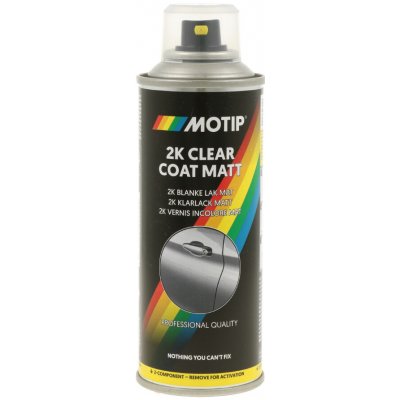 Motip 2K lak 200 ml bezbarvá matná – Hledejceny.cz