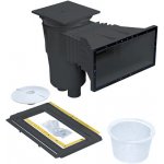 VÁGNER POOL Skimmer 17,5 l tmavě šedá () široké hrdlo, pro folii 372 x155 mm – Zboží Mobilmania