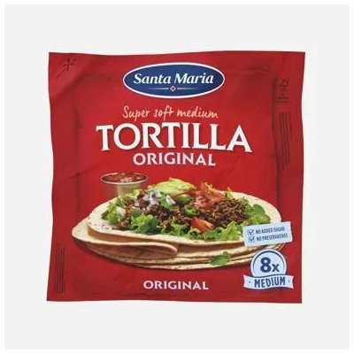 Santa Maria Soft pšeničná tortilla střední 6 x 320 g – Zboží Dáma