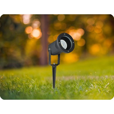 V-TAC ZAHRADNÍ LED SVÍTIDLO, GU10 PATICE, ČERNÉ – Hledejceny.cz