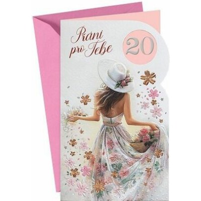 ARGUS Přání k 20. narozeninám 15-6582c20 – Zboží Mobilmania