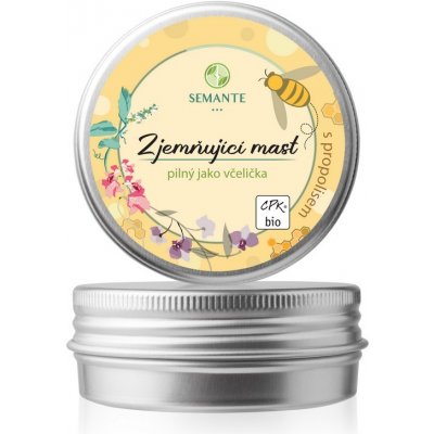 Semante by Naturalis Bio Zjemňující mast s propolisem Pilný jako včelička 50 ml – Zboží Dáma
