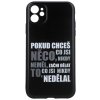 Pouzdro a kryt na mobilní telefon Apple TopQ iPhone 11 silikon Moto