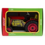 Kovap Traktor ZETOR červený plastové disky – Zboží Dáma