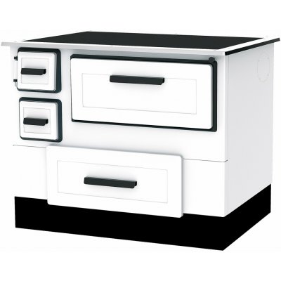 Alfa Plam sporák Alfa 55 ECO bílý levý – Zboží Dáma