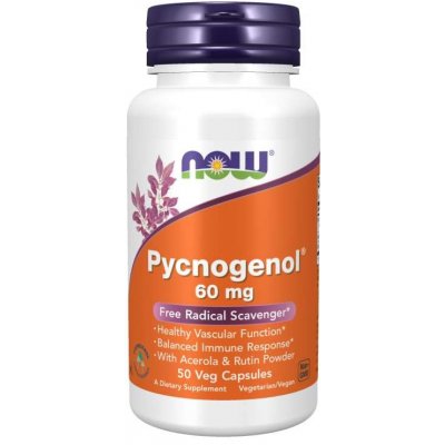 Now Foods Pycnogenol 60 mg 50 kapslí