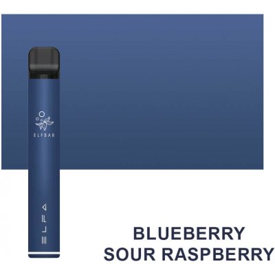 Elf Bar Elfa Blueberry Sour Raspberry 20 mg 600 potáhnutí – Zboží Mobilmania