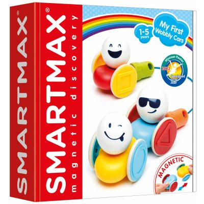 SmartMax Moje první magnetická autíčka 10 ks – Hledejceny.cz