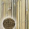 Stínící textilie Pilecký Bamboopil Stínící rohož 95% přírodní 1 x 5 m