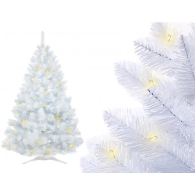 Foxigy Vánoční stromek Jedle 150 cm Bílá Elegance – Zboží Mobilmania