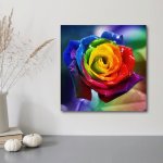 Weltbild Diamantové malování Duhová růže – Sleviste.cz