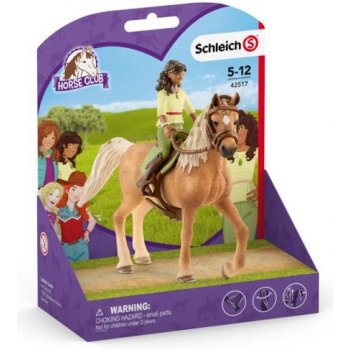 Schleich 42414 Černovláska Sarah na arabské klisně