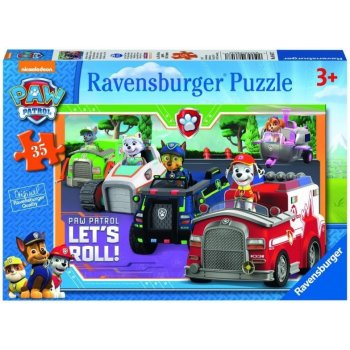 Ravensburger Tlapková Patrola 35 dílků