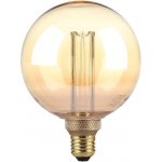 V-TAC E27 LED FILAMENT žárovka 4W, 200lm, G125, 1800K – Zboží Mobilmania