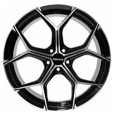 MONACO WHEELS GP16 8x20 5x112 ET29 gloss black polished – Sleviste.cz