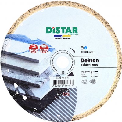 DiStar Dekton - vodní řezný kotouč na Dekton a přírodní kámen Průměr: 250mm