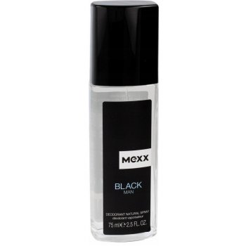 Mexx Black Man deodorant sklo 75 ml