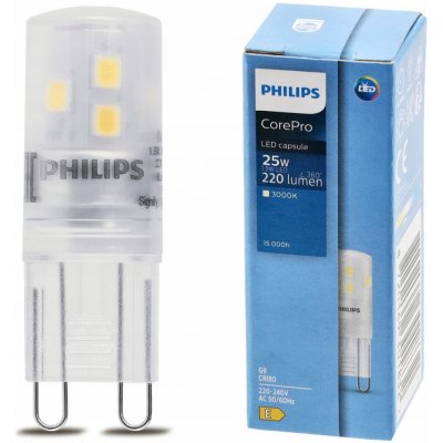 Philips LED žárovka G9 220Lm teplá bílá Corepro Premium PHL-9290037906 – Hledejceny.cz