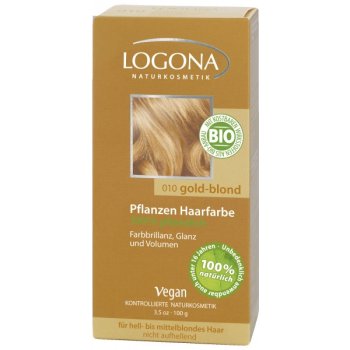 Logona barva na vlasy henna zlatá blond 010 100 g