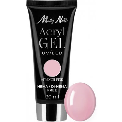 Molly Lac Molly Nails Akrygel French Pink 30 ml – Zboží Dáma