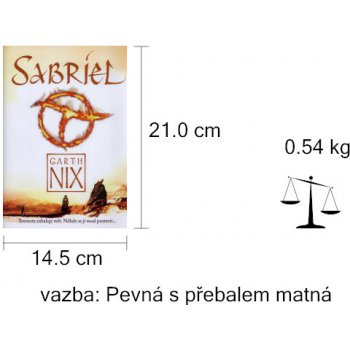 Sabriel -- Temnota zahaluje svět. Někdo se jí musí postavit... - Garth Nix, Marta Macková