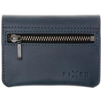 Fixed Kožená Tripple Wallet z pravé hovězí kůže modrá