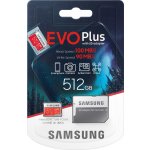Samsung EVO Plus microSDXC 512 GB MB-MC512HA/EU – Zbozi.Blesk.cz