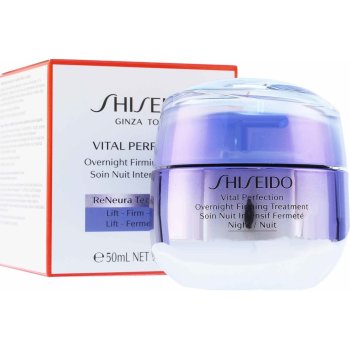 Shiseido Vital Perfection Overnight Firming Treatment noční liftingový a zpevňující krém 50 ml