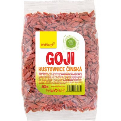 Wolfberry Goji kustovnice čínská 250 g – Zbozi.Blesk.cz