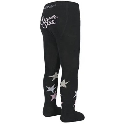 Kojenecké bavlněné punčocháčky SUPER STAR černá – Zboží Dáma