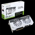 Asus DUAL-RTX4070S-12G-WHITE 90YV0K85-M0NA00 – Zboží Živě