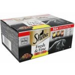 Sheba Fresh & Fine drůbeží výběr ve šťávě pro dospělé kočky 50x50 g – Zboží Dáma