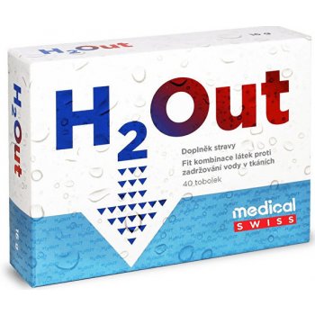 Medical Swiss H2Out pro odvodnění organismu 40 tablet
