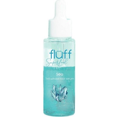 Fluff Two-Phase Face Serum Sea dvoufázové sérum proti vráskám s extraktem z mořských řas 40 ml