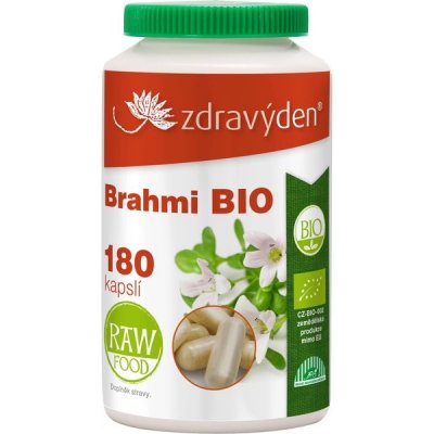 Zdravý den Brahmi Bio 180 kapslí – Hledejceny.cz