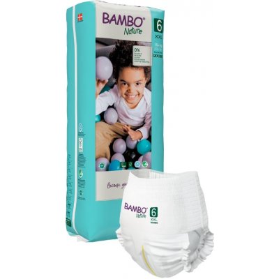 ABENA Bambo Nature Pants TALL 6 XXL 15+ kg 38 ks